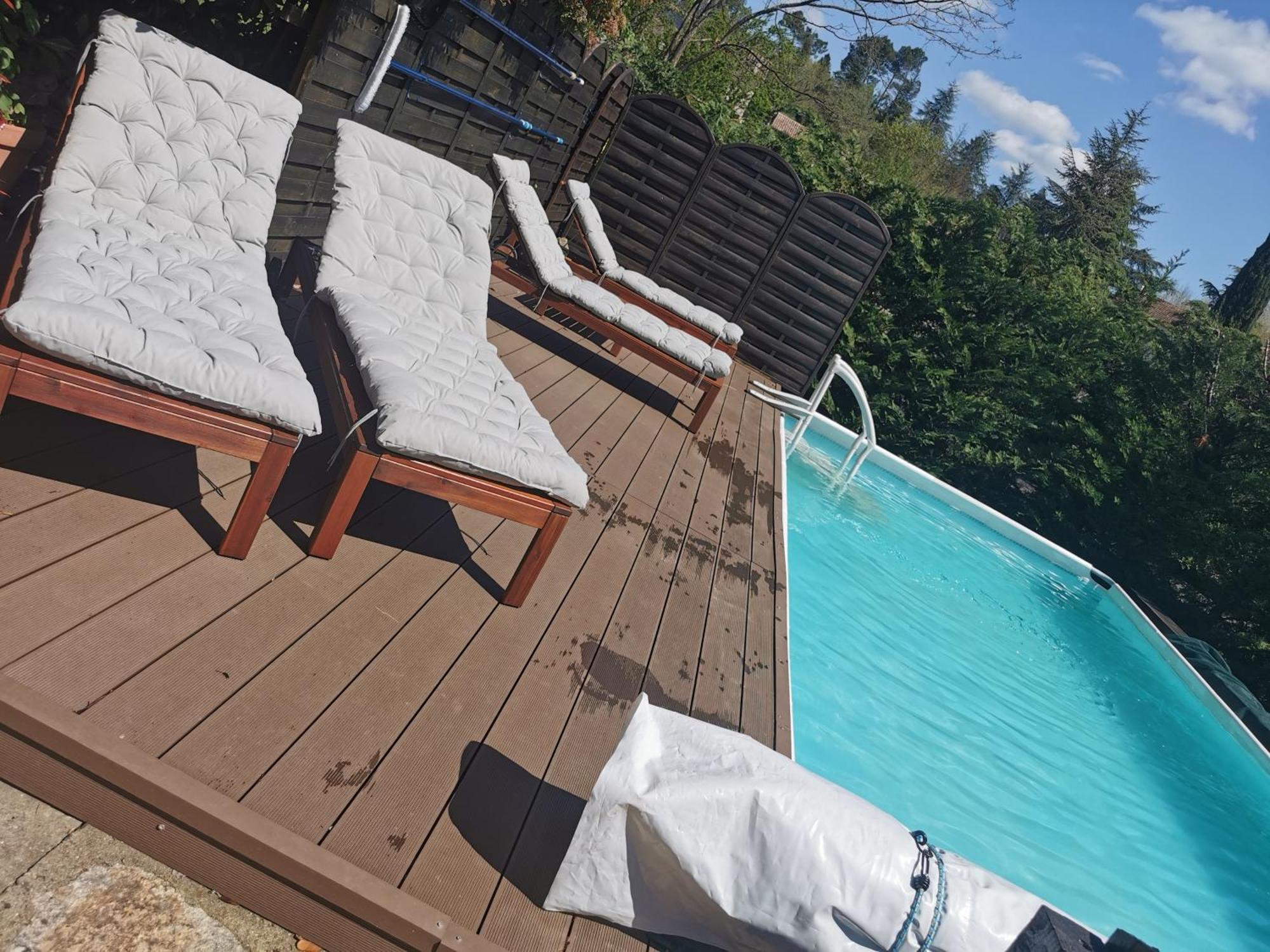 Mes Maisons Gardoises, Two Gites Sleeping 13 With Two Private Pools, Kids Room, Laundry, Disco, Free Wifi, Linen And Dog'S Are Welcome Gagnières Exterior foto